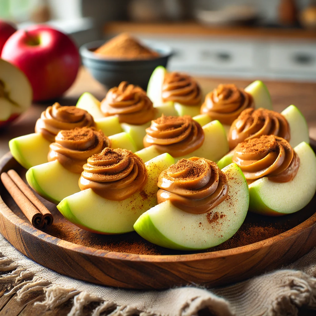 Peanut Butter and Apple Slices