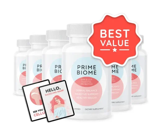 PrimeBiome Discounted Bottle
