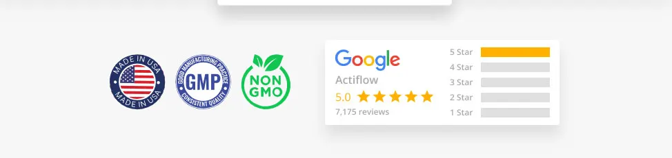 Non Gmo GMP Actiflow Official Site