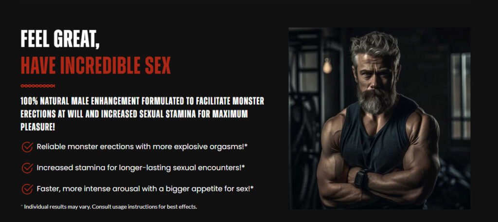 Feel Great Have Incredible Sex All Natural Male Enhancement Supplement Formual