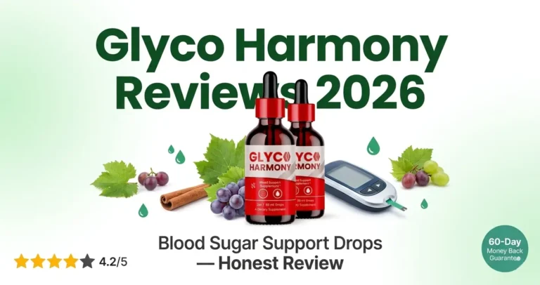 Glyco Harmony Reviews 2026 – Does This Blood Sugar Support Drop Really Work?