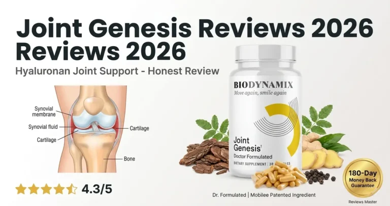 Joint Genesis Reviews 2026 – Does This Hyaluronan Joint Supplement Really Work?